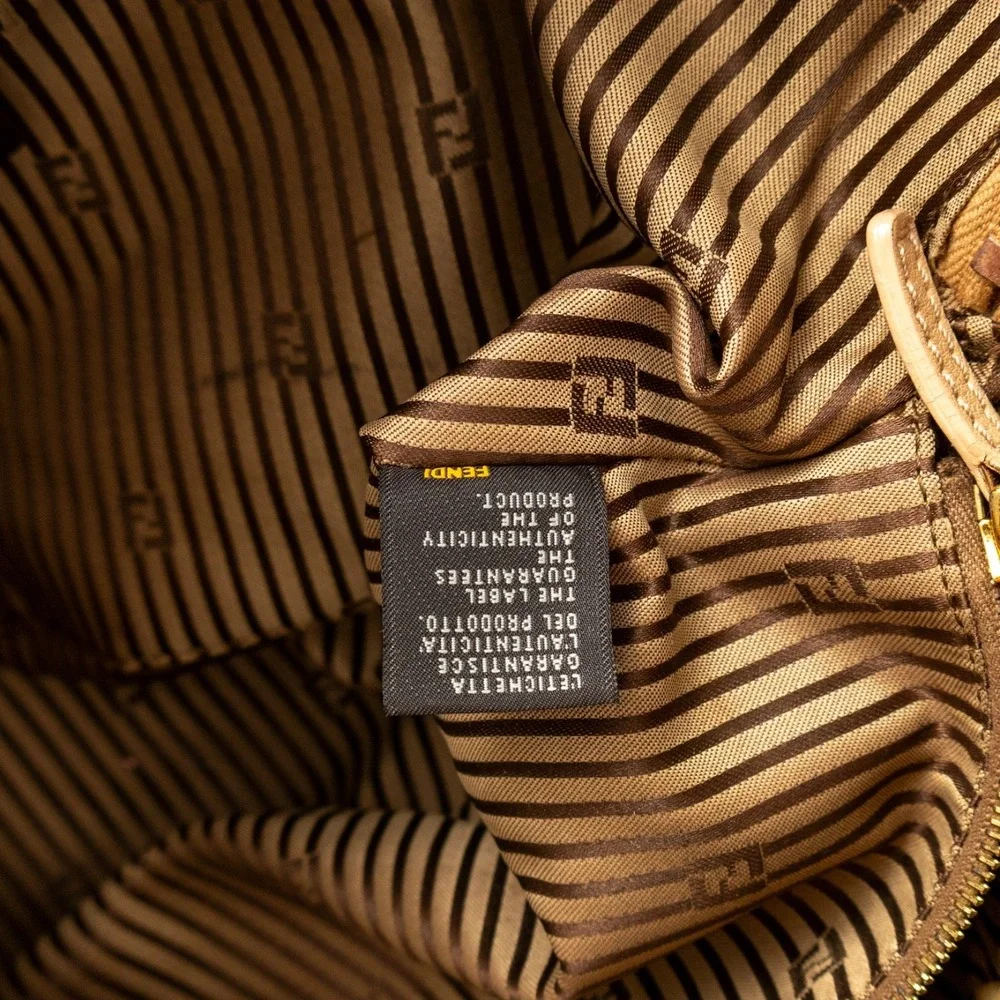 Fendi leather chameleon
